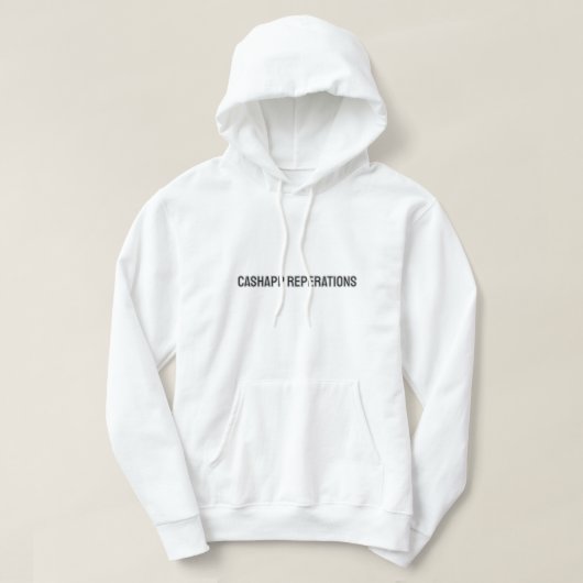 Sweat - shirt à capuche des opérations Cashapp (Design devant)