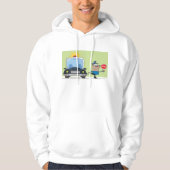 Sweat - shirt à capuche des panneaux d'arrêt du po (Devant)