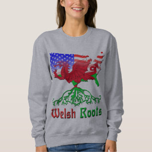 Sweat - shirt à capuche des racines galloises amér