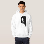 Sweat - shirt à capuche d'escalade de roche (Devant entier)