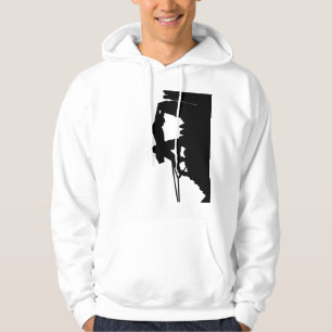 Sweat - shirt à capuche d'escalade de roche