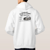 Sweat - shirt à capuche détaillant mobile de (Dos)