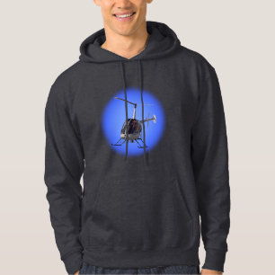 Sweat - shirt à capuche d'hélicoptère Cool à capuc