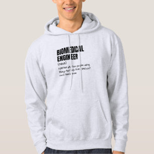 Sweat - shirt à capuche d'Humour en génie biomédic