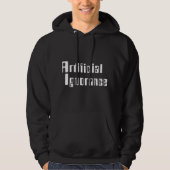 Sweat - shirt à capuche d'ignorance artificielle (Devant)