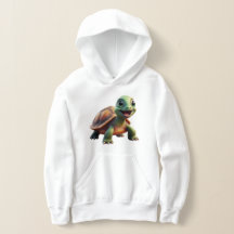 Sweat - shirt à capuche Dinosaure mignon du garçon
