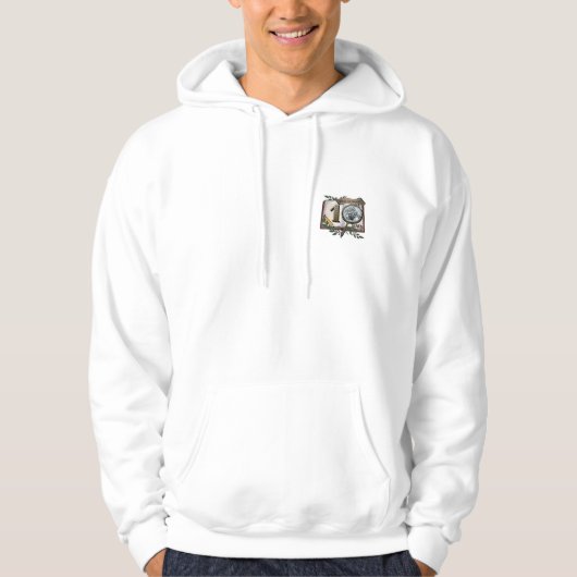 Sweat - shirt à capuche d'insigne de dix ans (Devant)