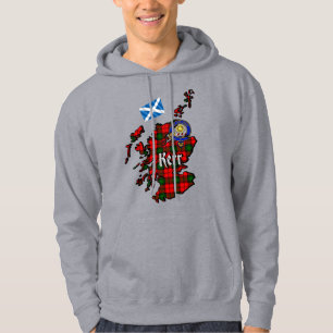 Sweat - shirt à capuche d'insigne Kerr Clan