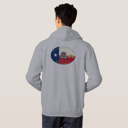 Sweat - shirt à capuche d'IPA (Dos entier)