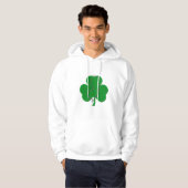 Sweat - shirt à capuche d'Irlandais du Jersey (Devant entier)