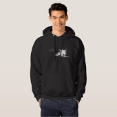 Sweat - shirt à capuche d'obscurité de plage de (Devant entier)