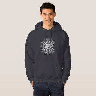 Sweat - shirt à capuche d'obscurité d'insignes d