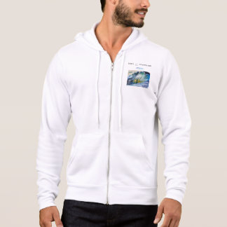 Sweat - shirt à capuche d'onde Wipeout pour hommes