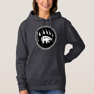 Sweat - shirt à capuche d'ours Veste femme Tribal