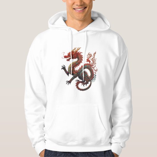 Sweat - shirt à capuche Dragon Legacy (Devant)