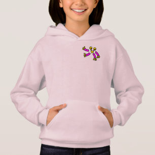 sweat - shirt à capuche drôle de fermeture éclair