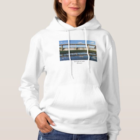 Sweat - shirt à capuche du barrage de Springfield (Devant)