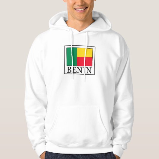 Sweat - shirt à capuche du Bénin (Devant)