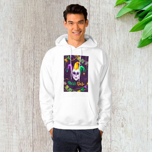 Sweat - shirt à capuche du Carnaval de Mardi Gras