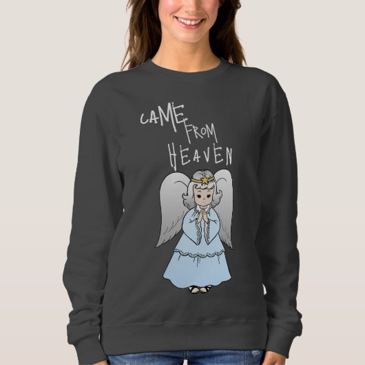 Sweat - shirt à capuche du ciel (Devant)