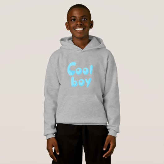 Sweat - shirt à capuche du cool Boy Kid (Devant entier)