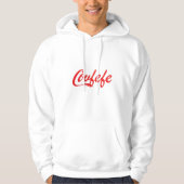 Sweat - shirt à capuche du "covfefe" des hommes (Devant)
