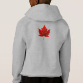 Sweat - shirt à capuche du drapeau canadien de l'e (Dos)