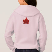 Sweat - shirt à capuche du drapeau canadien de l'e (Dos)