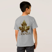Sweat - shirt à capuche du drapeau canadien de l'e (Dos entier)
