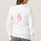 Sweat - shirt à capuche du feu Wizard101 - femmes (Dos)