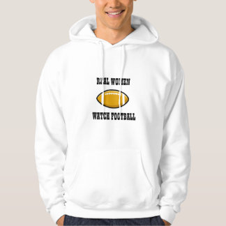 Sweat - shirt à capuche du football de montre de