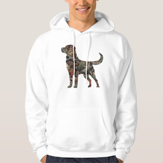 Sweat - shirt à capuche du Labrador Retriever (Devant)