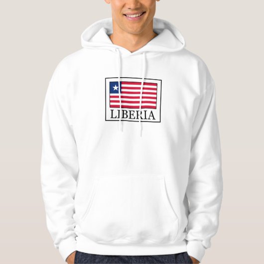 Sweat - shirt à capuche du Libéria (Devant)