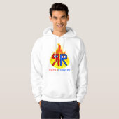 SWEAT - SHIRT À CAPUCHE DU LOGO 2 DE RR MERCH ! ! (Devant entier)