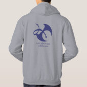 Sweat - shirt à capuche du logo Azul BlueDragon (Dos)