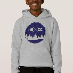 Sweat - shirt à capuche du logo HB CC