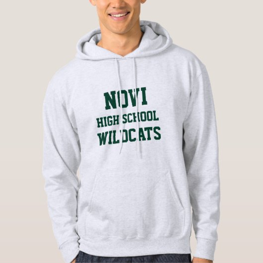 Sweat - shirt à capuche du lycée de Novi (Devant)