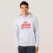 Sweat - shirt à capuche du lycée Troy Athens (Devant entier)