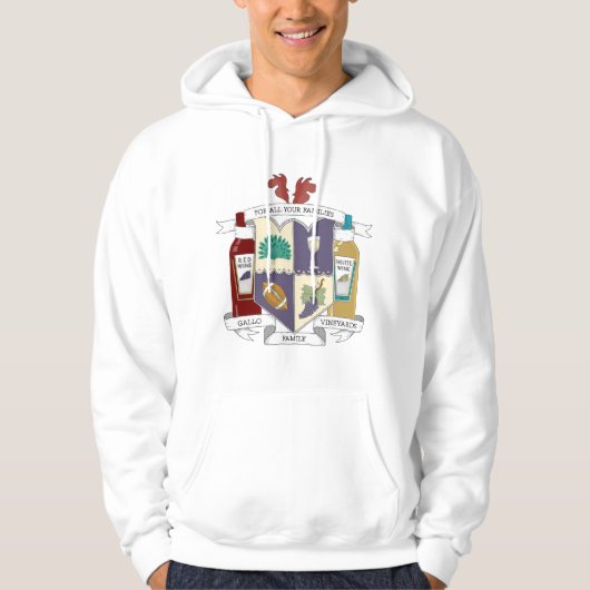Sweat - shirt à capuche du pull des hommes (Devant)