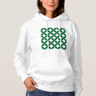 Sweat - shirt à capuche du Shippo vert féminin