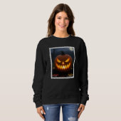 Sweat - shirt à capuche du timbre de la poste d'Ha (Devant entier)