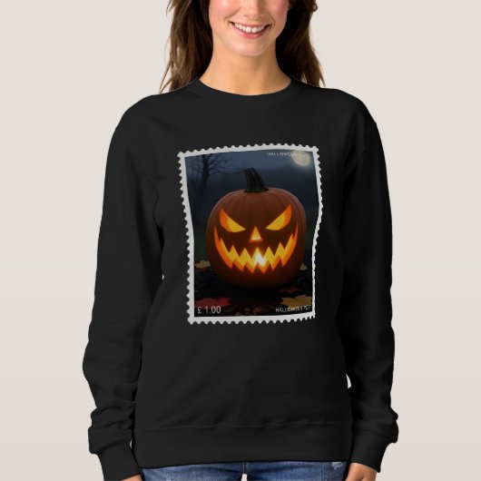 Sweat - shirt à capuche du timbre de la poste d'Ha (Devant)