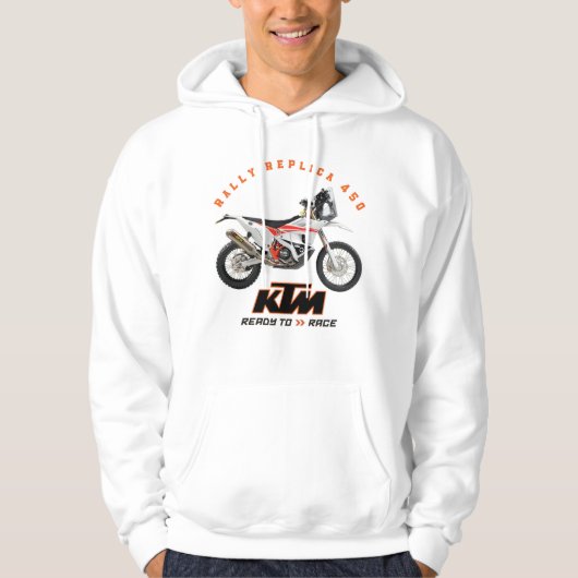 SWEAT - SHIRT À CAPUCHE du vêtement KTM RALLY REPL (Devant)