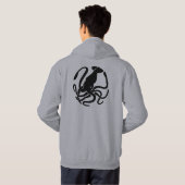 Sweat - shirt à capuche en juillet 2018 (Dos entier)