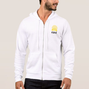 Sweat - shirt à capuche en Zip intégral masculin
