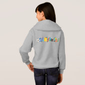 sweat - shirt à capuche enfant (Dos entier)