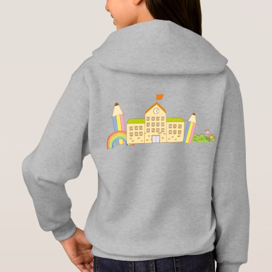 sweat - shirt à capuche enfant (Dos)
