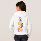 sweat - shirt à capuche enfant (Dos entier)