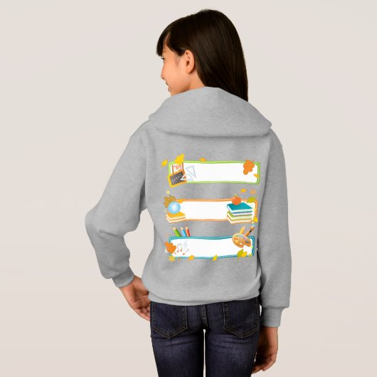 sweat - shirt à capuche enfant (Dos entier)