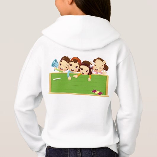 sweat - shirt à capuche enfant (Dos)
